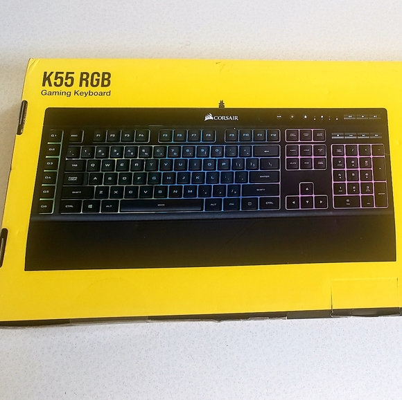 Corsair K55 RGB (Gaming Keyboard) - Picture 4 of 4